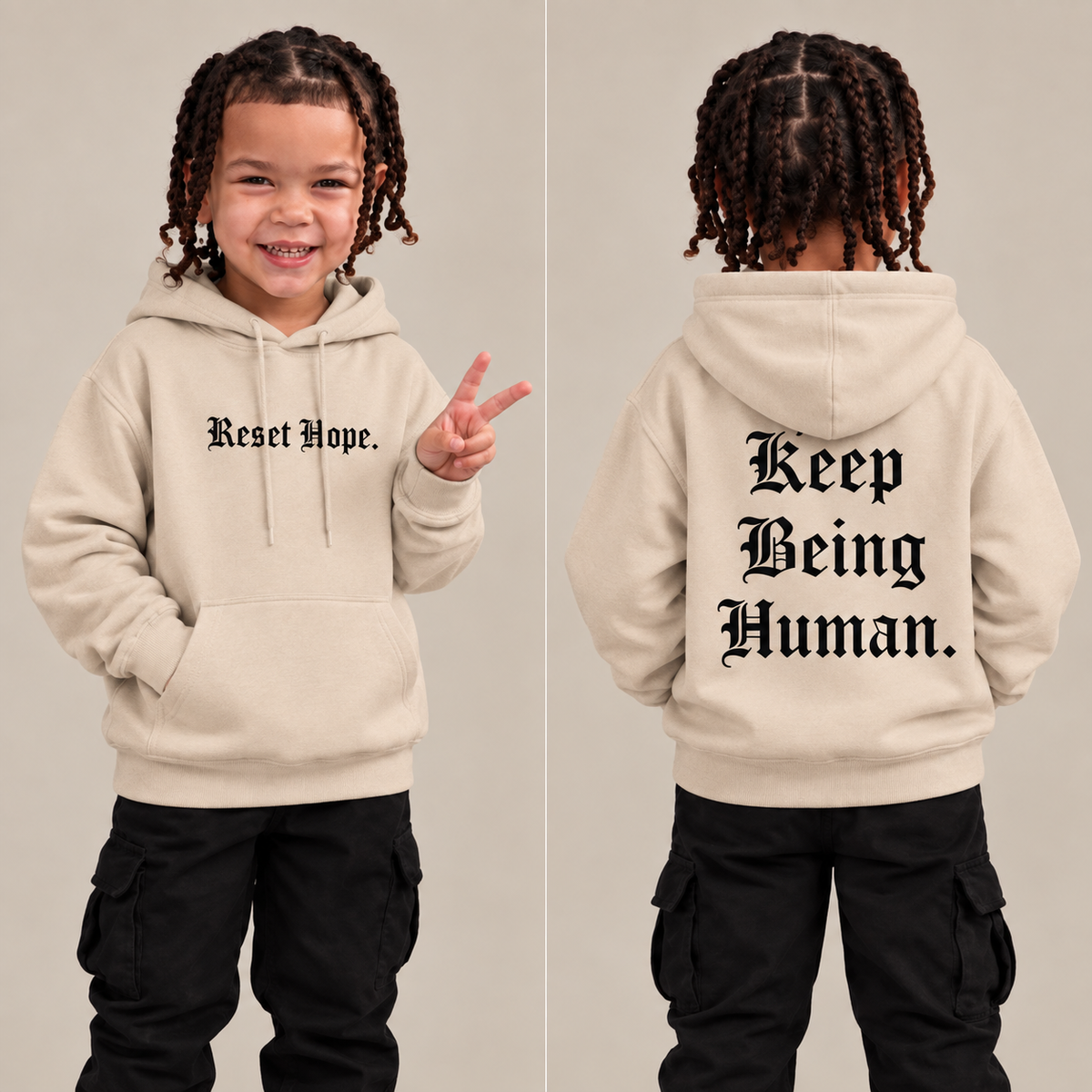 Reset Hope Kids Hoodie