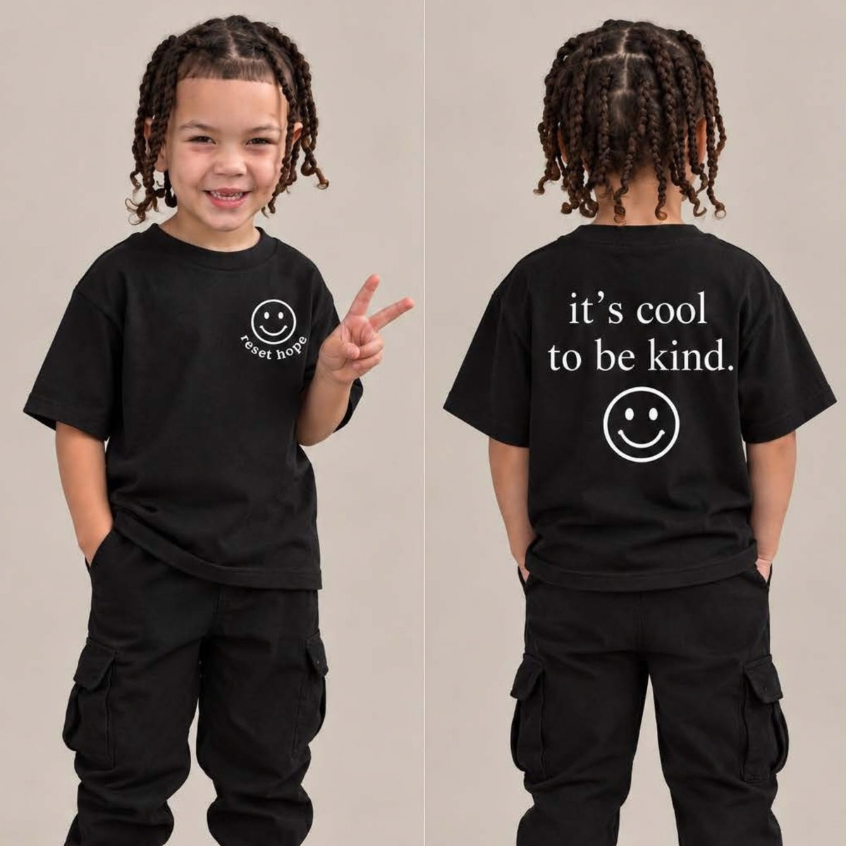 Its Cool to Be Kind Kids Tee