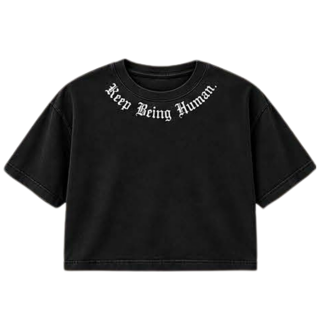 Adult Keep Being Human Tee