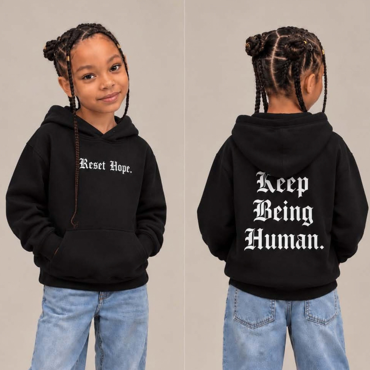 Reset Hope Kids Hoodie